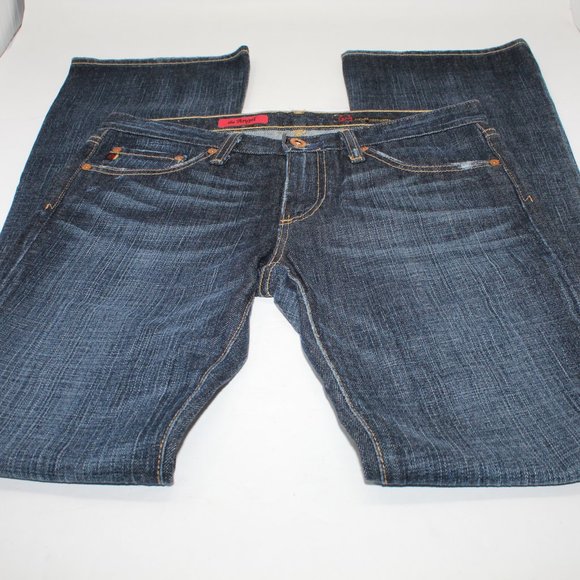 AG Adriano GoldSchmied Jeans Women's 28R Blue The Angel Bootcut w/ 28" inseam - Picture 2 of 11
